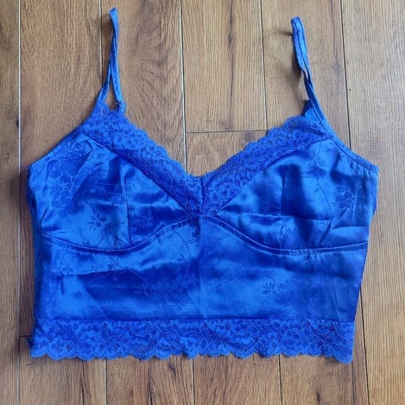 Shein Floral Print Crop Top - Picture 1 of 4